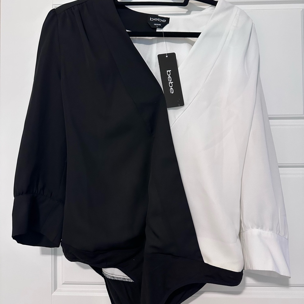 Bebe Monochrome Women's Bodysuit